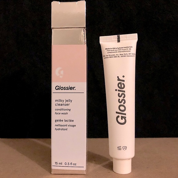 Glossier Milky Jelly Cleanser. Clean, Remove Dirts, Wash, Gentle, Revitalize - Picture 2 of 4